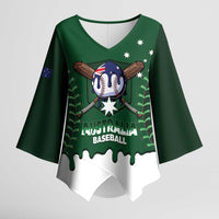Australia 2026 Baseball Custom Kimono Sleeve Blouse Go Aussie Drip Style