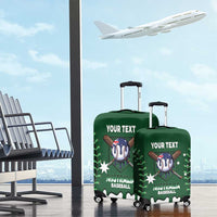 Australia 2026 Baseball Custom Luggage Cover Go Aussie Drip Style
