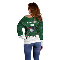 Australia 2026 Baseball Custom Off Shoulder Sweater Go Aussie Drip Style