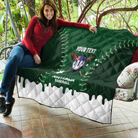 Australia 2026 Baseball Custom Quilt Go Aussie Drip Style