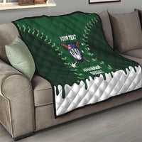 Australia 2026 Baseball Custom Quilt Go Aussie Drip Style