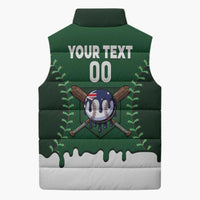Australia 2026 Baseball Custom Sleeveless Puffer Jacket Go Aussie Drip Style