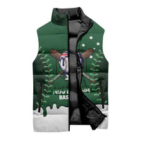 Australia 2026 Baseball Custom Sleeveless Puffer Jacket Go Aussie Drip Style