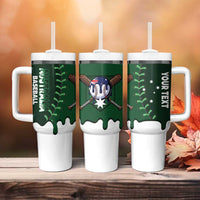 Australia 2026 Baseball Custom Tumbler With Handle Go Aussie Drip Style