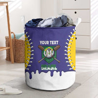 Brazil 2026 Baseball Custom Laundry Basket Go Champions Drip Style