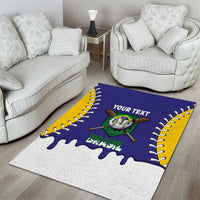 Brazil 2026 Baseball Custom Area Rug Go Champions Drip Style