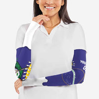 Brazil 2026 Baseball Custom Arm Sleeves Go Champions Drip Style
