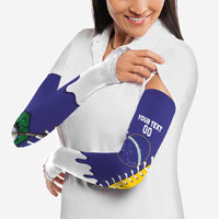 Brazil 2026 Baseball Custom Arm Sleeves Go Champions Drip Style