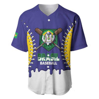 Brazil 2026 Baseball Custom Baseball Jersey Go Champions Drip Style