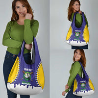 Brazil 2026 Baseball Custom Grocery Bag Go Champions Drip Style