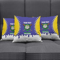 Brazil 2026 Baseball Custom Pillow Cover Go Champions Drip Style