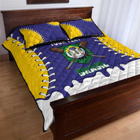 Brazil 2026 Baseball Custom Quilt Bed Set Go Champions Drip Style