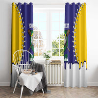 Brazil 2026 Baseball Custom Window Curtain Go Champions Drip Style