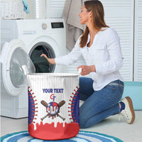 Chinese Taipei 2026 Baseball Custom Laundry Basket Go Taiwan Drip Style