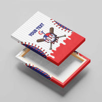 Chinese Taipei 2026 Baseball Custom Canvas Wall Art Go Taiwan Drip Style
