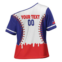 Chinese Taipei 2026 Baseball Custom Cross Shoulder Shirt Go Taiwan Drip Style