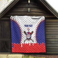 Chinese Taipei 2026 Baseball Custom Quilt Go Taiwan Drip Style