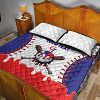 Chinese Taipei 2026 Baseball Custom Quilt Bed Set Go Taiwan Drip Style