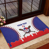 Chinese Taipei 2026 Baseball Custom Rubber Doormat Go Taiwan Drip Style