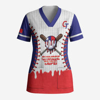 Chinese Taipei 2026 Baseball Custom Scrub Top Go Taiwan Drip Style