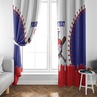 Chinese Taipei 2026 Baseball Custom Window Curtain Go Taiwan Drip Style