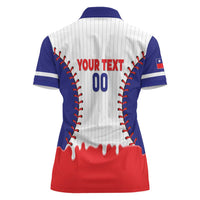 Chinese Taipei 2026 Baseball Custom Women Polo Shirt Go Taiwan Drip Style