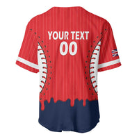 Great Britain 2026 Baseball Custom Baseball Jersey Go Champions Drip Style