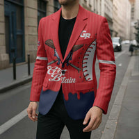 Great Britain 2026 Baseball Custom Blazer Go Champions Drip Style