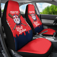 Great Britain 2026 Baseball Custom Car Seat Cover Go Champions Drip Style