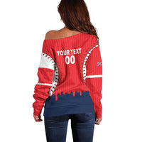 Great Britain 2026 Baseball Custom Off Shoulder Sweater Go Champions Drip Style