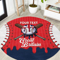 Great Britain 2026 Baseball Custom Round Carpet Go Champions Drip Style