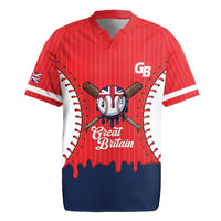 Great Britain 2026 Baseball Custom Rugby Jersey Go Champions Drip Style