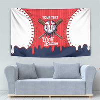 Great Britain 2026 Baseball Custom Tapestry Go Champions Drip Style