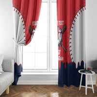Great Britain 2026 Baseball Custom Window Curtain Go Champions Drip Style