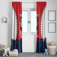 Great Britain 2026 Baseball Custom Window Curtain Go Champions Drip Style