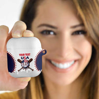 United States 2026 Baseball Custom AirPods Case Go USA Drip Style