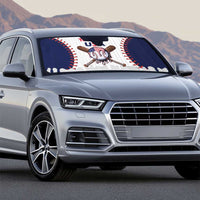 United States 2026 Baseball Custom Auto Sun Shade Go USA Drip Style