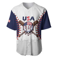 United States 2026 Baseball Custom Baseball Jersey Go USA Drip Style