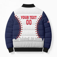 United States 2026 Baseball Custom Bomber Puffer Jacket Go USA Drip Style