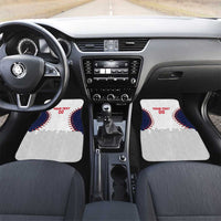 United States 2026 Baseball Custom Car Mats Go USA Drip Style