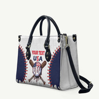 United States 2026 Baseball Custom Leather Bag Go USA Drip Style