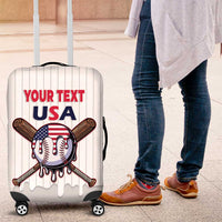 United States 2026 Baseball Custom Luggage Cover Go USA Drip Style