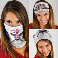 United States 2026 Baseball Custom Neck Gaiter Go USA Drip Style