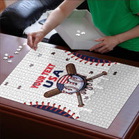 United States 2026 Baseball Custom Puzzle Go USA Drip Style