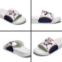 United States 2026 Baseball Custom Slide Sandals Go USA Drip Style