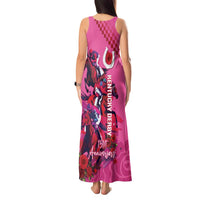Kentucky Horse Racing Tank Maxi Dress 151st Anniversary With Roses - Pink Version LT14