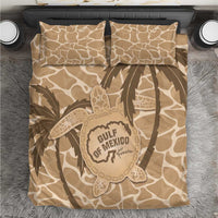 Gulf of Mexico Forever Bedding Set Mexican Turtle Brown Version