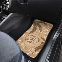 Gulf of Mexico Forever Car Mats Mexican Turtle Brown Version