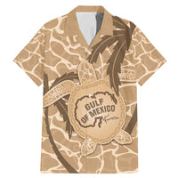 Gulf of Mexico Forever Family Matching Mermaid Dress and Hawaiian Shirt Mexican Turtle Brown Version