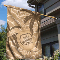 Gulf of Mexico Forever Garden Flag Mexican Turtle Brown Version